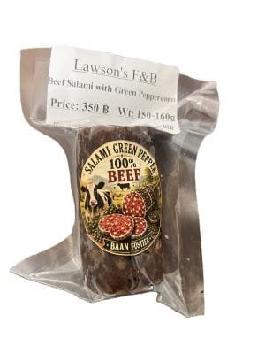 100% Beef Salami with Green Peppercorn 150 - 160g