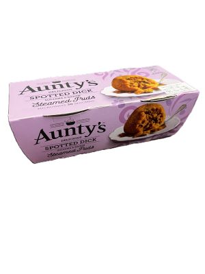 Auntys Spotted Dick Pudding 2x95g