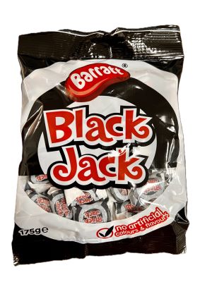 Barratt Black Jack Chew Bag 175g