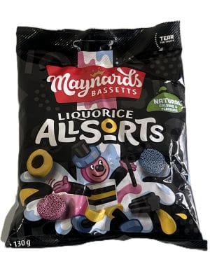 Bassetts Liquorice Allsorts 130g
