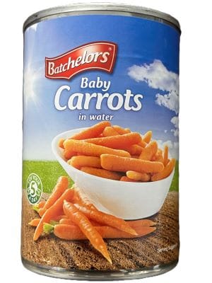 Batchelors Baby Carrots in Water 400g