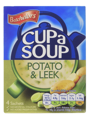 Batchelors Cup a Soup Potato & Leek 107g