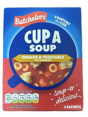 Batchelors Cup a Soup Tomato & Vegetables with Croutons 104g
