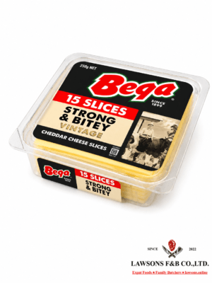 Bega Vintage 15 Slices, Strong & Bitey 250g