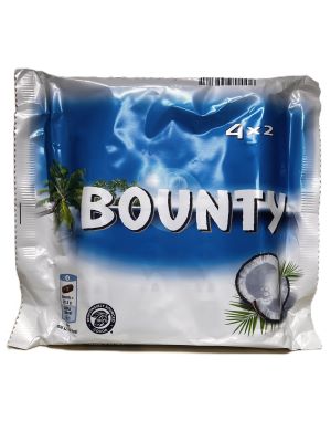 Bounty Coconut & Milk Chocolate 4 Bars 228g