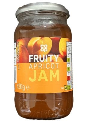 Co Op Apricot Jam 420g