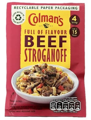 Colman's Beef Stroganoff 39g