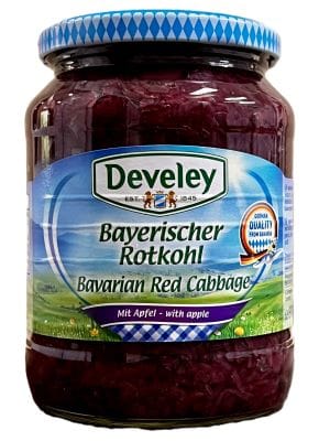 Develey Bavarian Red Cabbage with Apple 680g
