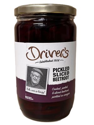 Drivers Pickled Sliced Beetroot Party Jar 710g