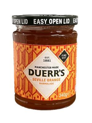 Duerr's Thick Cut Classic Seville Orange Marmalade 340g