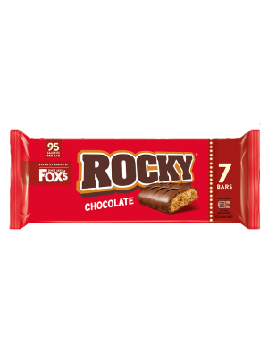 Fox's Rocky Chocolate Bars 7 Bars 133g