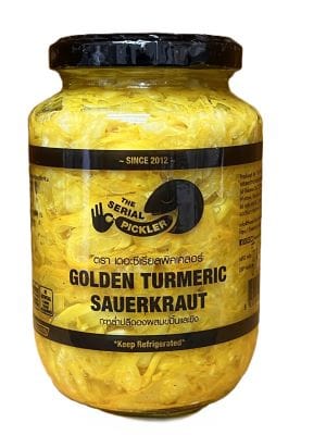 Golden Turmeric Sauerkraut 450g