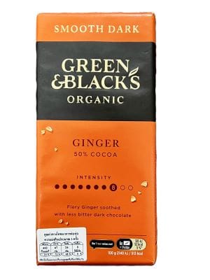 Green & Black’s Organic Ginger Dark Chocolate 90g