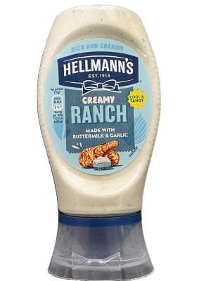 Hellmans Squeezy Ranch Mayonnaise 245 ml