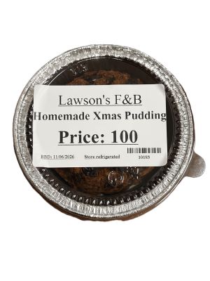 Homemade Christmas Pudding (Contains Alcohol)