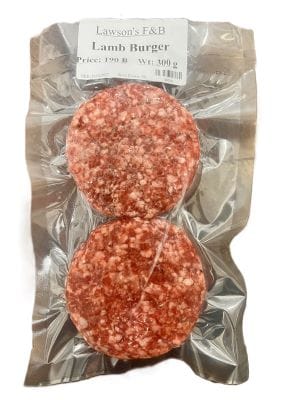 Lawsons Lamb Burger 2x150g