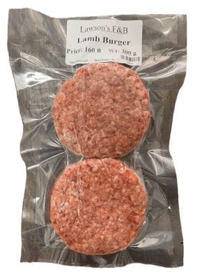 Lawsons Lamb Burger 2x150g