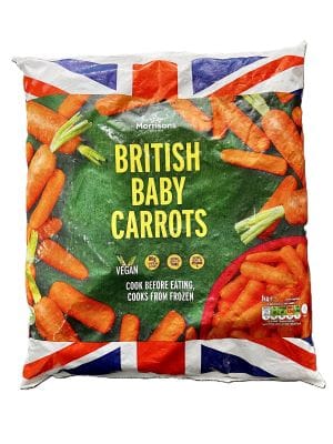 Morrisons Baby Carrots 1kg