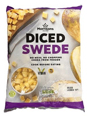 Morrisons Diced Swede 500g