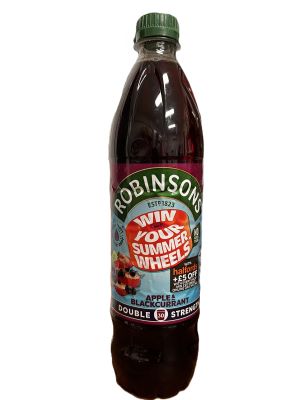 Robinsons Double Strength Apple & Blackcurrant 750ml