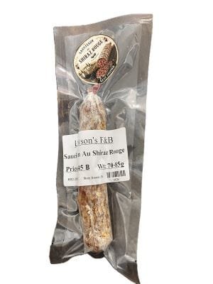 Saucisson Au Shiraz Rouge 70 - 85g