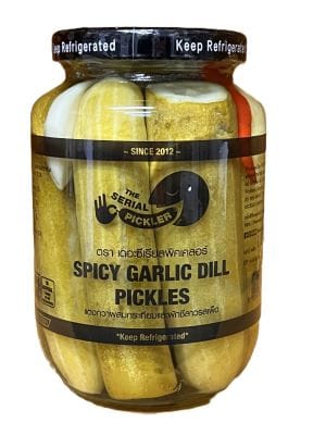 Spicy Garlic Dill Pickles 480g