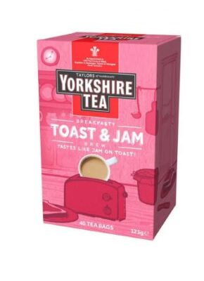 Yorkshire Tea Toast & Jam Brew 40 Teabags 125g