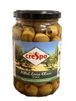 Crespo Pitted Green Olives 354g