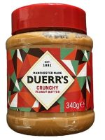 Duerr's Crunchy Peanut Butter 340g