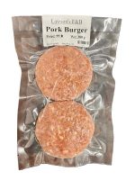 Lawsons Pork Burger 2x150g per pack