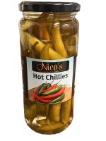 Nicos Hot Chillies Mediterranean Delight Jar 470g
