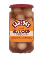 Sarsons Medium & Tangy Silverskin Onions 460g