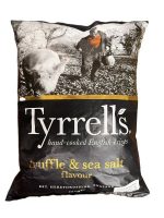 Tyrrells Black Truffle & Sea Salt Crisps 135g (Buy 1 Get 1 Free)