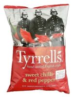 Tyrrells Sweet Chilli & Red Pepper Crisps 150g